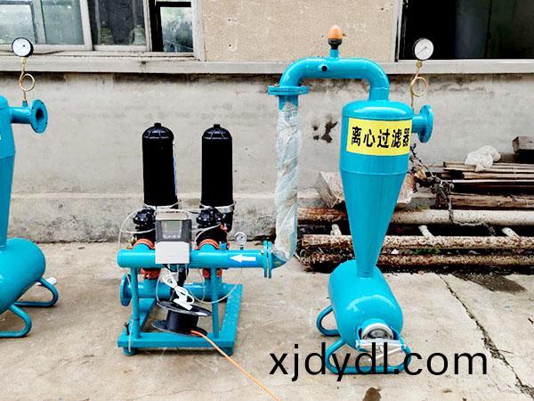 離(li)心(xin)+自(zi)動(dong)疊(die)片過(guo)濾器